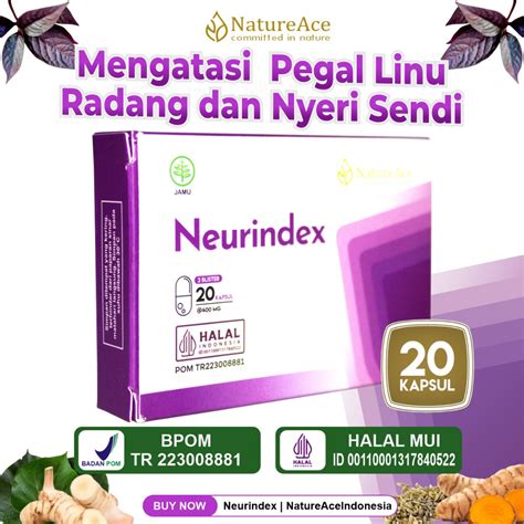 Jual Herbal Mengatasi Pegel Linu Nyeri Sendi Neurindex Shopee Indonesia