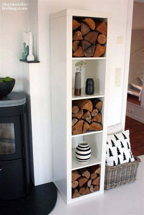 Fabulous Firewood Rack Storage Ideas Ikea Hack Living Room