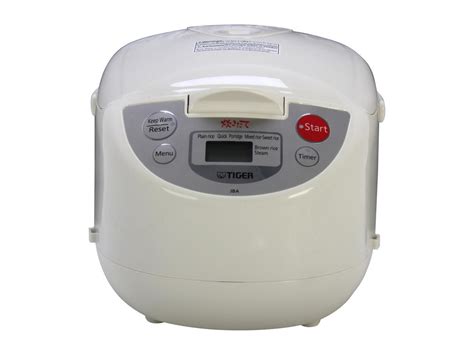 Tiger Jba B10u Milky White Microcomputer Rice Cooker Warmer Steamer 55