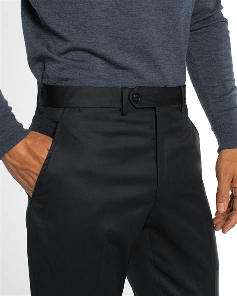 Navy High Performance Merino Wool Dress Pants