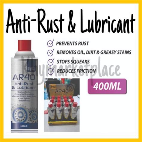 Ar Multi Use Product Anti Rust Multi Purpose Lubricant Spray