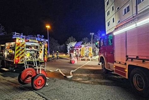 Gartenlaube In Werdau Steht In Flammen