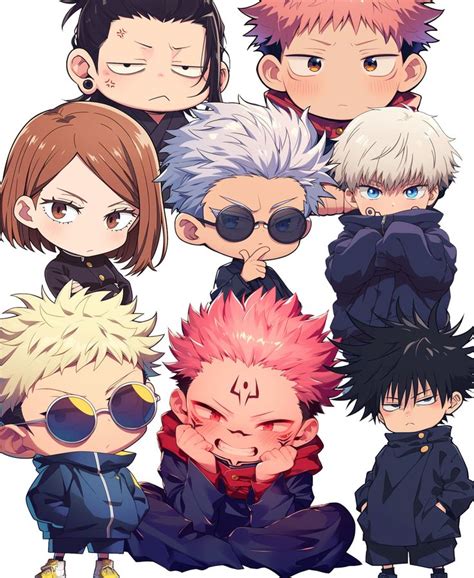 Jujutsu Kaisen PNG Satoru Gojo Stickers Kento Nanami Ryomen Sukuna