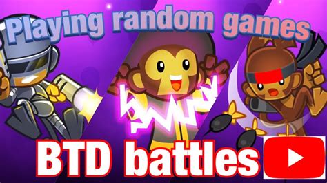 Playing Btd Battles Youtube