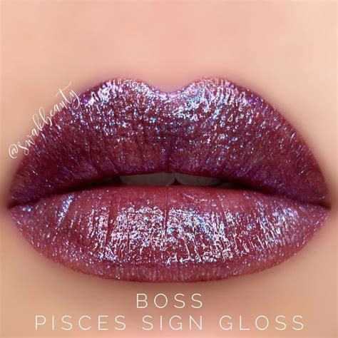 Boss LipSense With Pisces Sign Gloss Lipsense Nice Lips Senegence