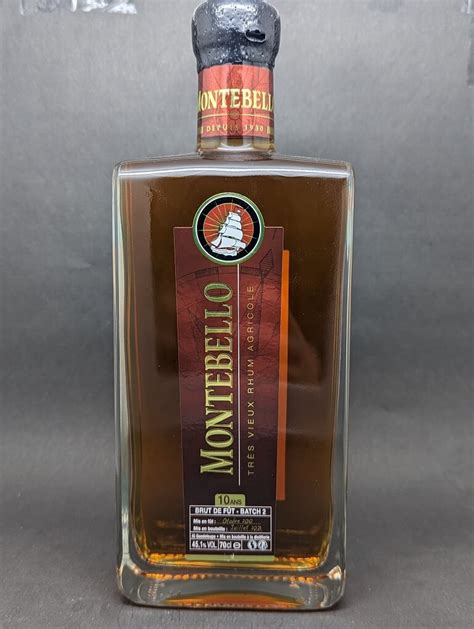 Rhum Montebello 10 Ans Rhum Guadeloupe