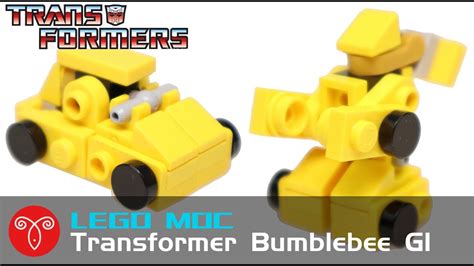 Lego Moc Transformers G1 Mini Bumblebee G1 Instruction Youtube