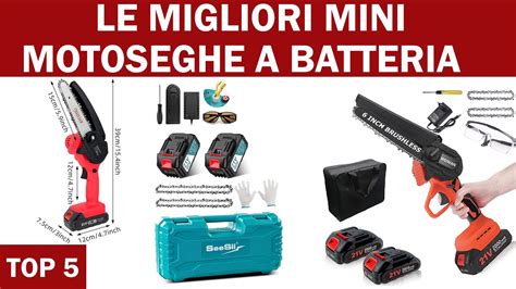 Le Migliori Mini Motoseghe A Batteria Del Youtube