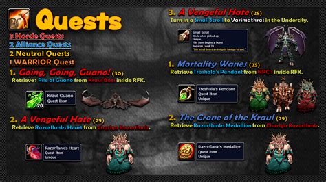 Classic WoW Razorfen Kraul Quests and Loot - Graysfordays | ClassicWoW.live