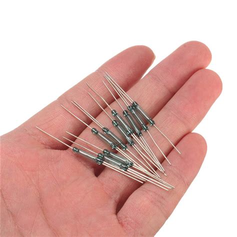 10pcs N O N C SPDT Magnetic Switch Reed Switches 2 5x14mm Switch