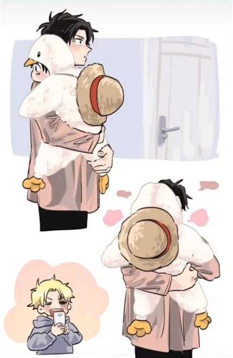 Pin By Ooma On Anime Ace And Luffy One Piece Crossover One Piece Funny