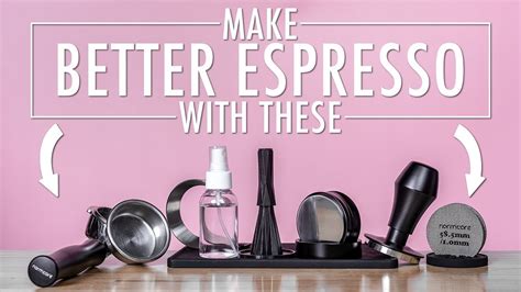 Make BETTER Espresso Using These Tools Wdt Rdt Barista Tools YouTube