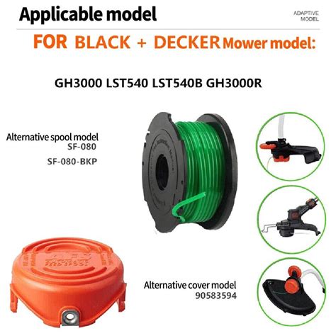 Trimmer Line Spool Gh For Black Decker Sf Auto Feed System