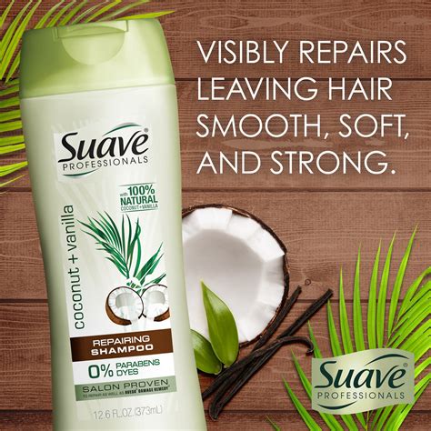 Suave Professionals Coconut Vanilla Shampoo 126 Oz