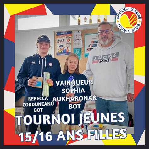 Finales Du Tournoi Open Tennis Club De Crevecoeur