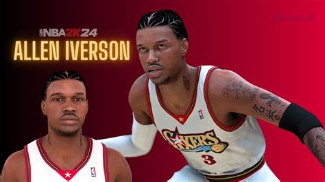 Allen Iverson Face Creation NBA 2K YouTube