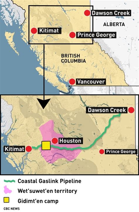 What You Need To Know About The Coastal GasLink Pipeline Conflict CBC