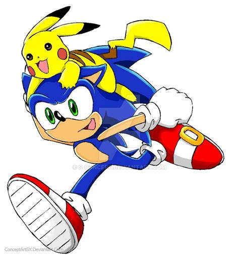 Sonic and Pikachu Wallpapers - Top Free Sonic and Pikachu Backgrounds ...