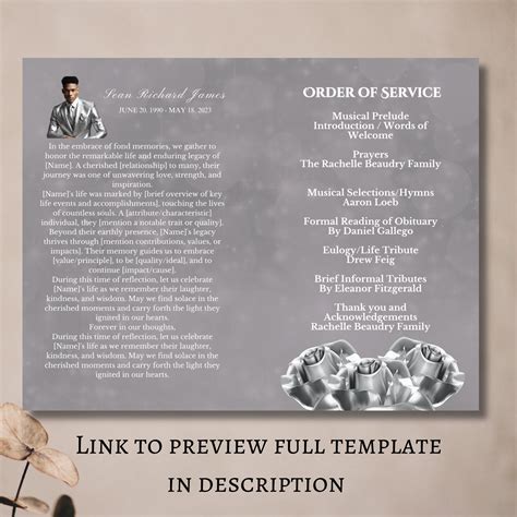 Personalized Obituary Writing and Publishing for JT Morris Clients 8