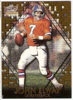 JOHN ELWAY INSERT 1997 PACIFIC INVINCIBLE POP CARDS 4 DENVER BRONCOS