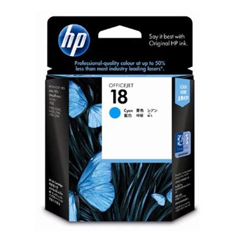 Harga HP Cyan Ink Cartridge 18 Terbaru Bhinneka