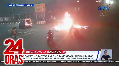 Sakay Ng Motorsiklong Nakikipagkarera Umano Patay Nang Sumalpok At