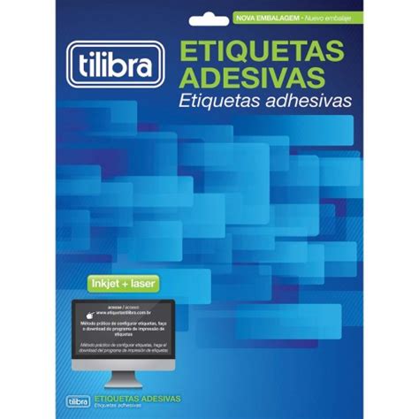 Etiqueta Adesiva Inkjet Laser Carta 46 56x77 79mm 8099F 10 Folhas 100