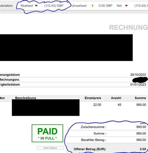 Fault With Realised Currency Variation Accounting Quickfile