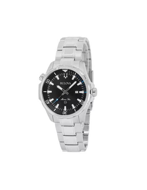 Reloj Deportivo Hombre Bulova Marine Star 96B382 44mm Dial Negro 100m