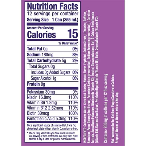 Alani Nu Fast Energy Drink Zero Sugar B Vitamins Witch S Brew 12 Fluid Ounce Pack Of 12