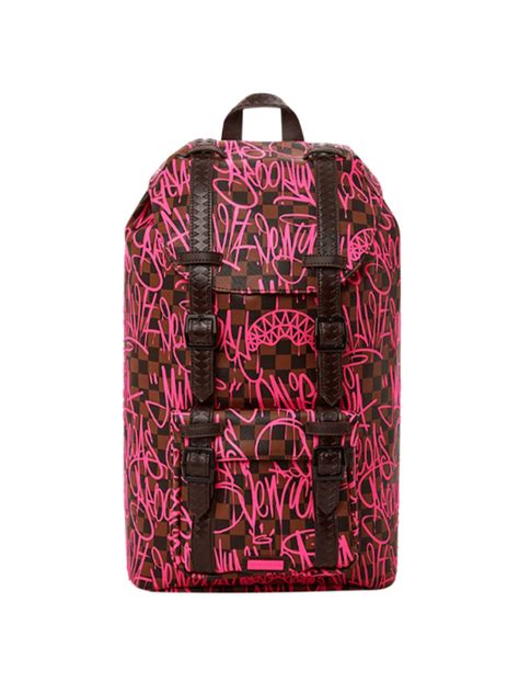 Sprayground Sharks In New York Hills Backpack In Red For Men Lyst