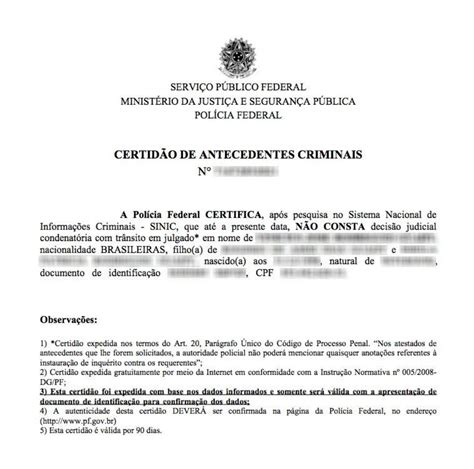 Antecedentes criminais como emitir a certidão 55Content