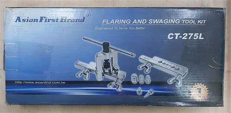 Stainless Steel Asian First Brand CT275L Flaring And Swaging Tool Kit