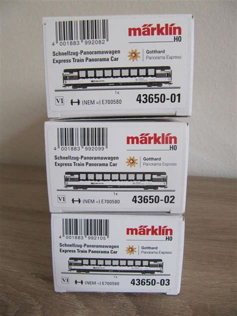 Märklin Schnellzugwagen Set 43650 Kaufen auf Ricardo