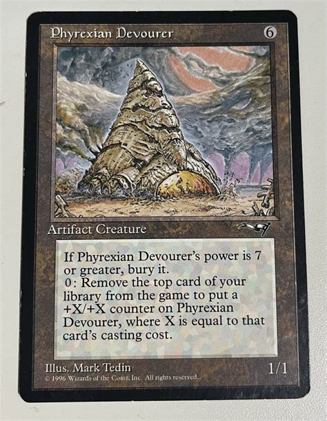 【やや傷や汚れあり】mtg Phyrexian Devourer All 英語版 マジックザギャザリングの落札情報詳細 ヤフオク落札