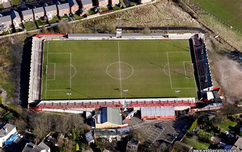 The Crown Ground Accrington Home Stadium Of Accrington Stanley