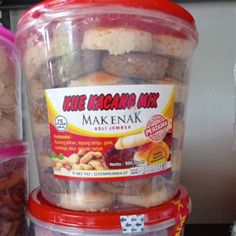 Jual Kue Kacang Mix Mak Enak Shopee Indonesia