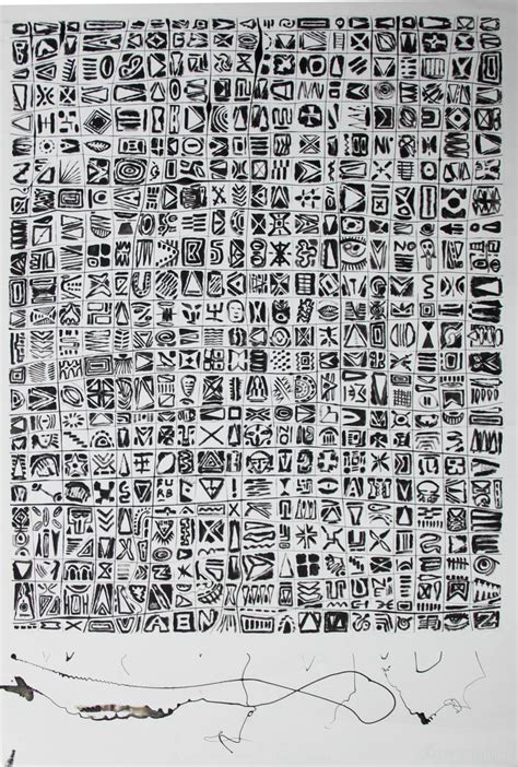 'Cryptography' Painting by Michele Omiccioli | Saatchi Art