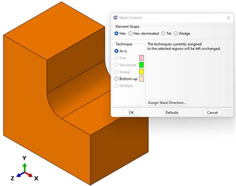 Abaqus CAE 中的 3D 网格划分的 4 种主要方法和注意事项 代理商硕迪科技