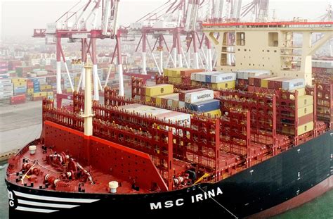 Msc Irina The Worlds Largest Ultra Large Container Ship Developed By