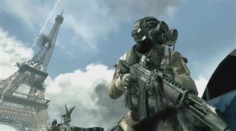 Eiffel Tower Down Mw Modern Warfare Call Of Duty Warfare