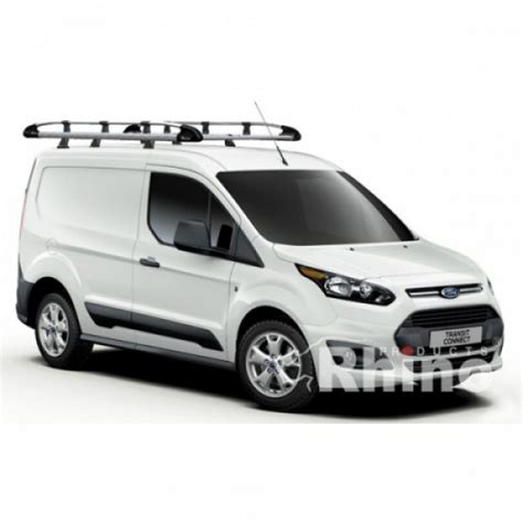 Rhino Aluminium Roof Rack KammRack Transit Connect 2014 On LWB Twin