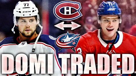 Max Domi Traded To Columbus Blue Jackets For Josh Anderson—montreal