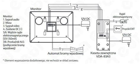 Wideodomofon Eura Vdp A Delta Czarny Monitor Tuya Opinie Cechy