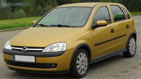 Opel Corsa 1 4 Specs 2004 2006 Performance Dimensions Technical