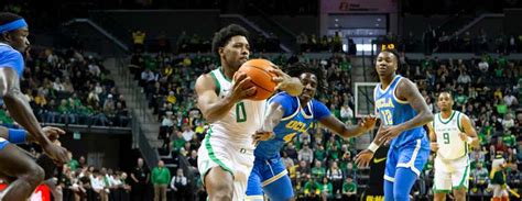 Oregon Ducks Vs Washington Huskies Ncaa Men S Basketball Game