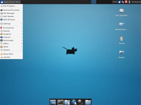 Debian Xfce Desktop