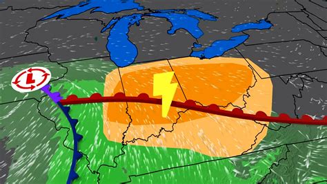 Severe Storms Moving Across The Ohio Valley Today Videos From The