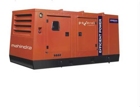 160 Kva Mahindra Cpcb Iv Plus Compliant Genset At Rs 2229435piece