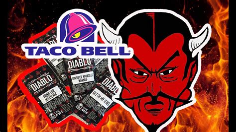 Taco Bell Diablo Sauce Review Youtube